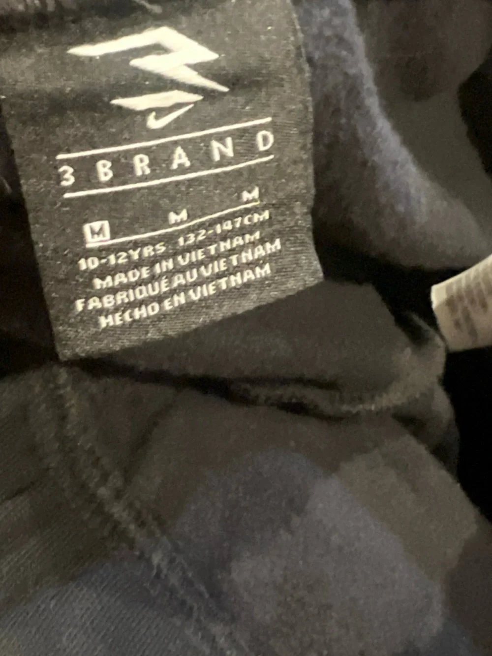 Boys Nike 3BRAND By Russell Wilson Fleece Jogger Pants - Black Size Medium